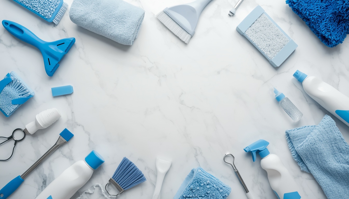 Professional cleaning team
